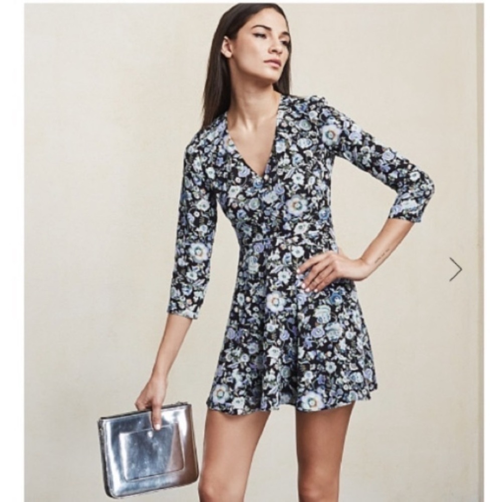 Reformation Jelly Dress in Azura